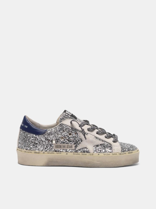 golden goose hi star glitter