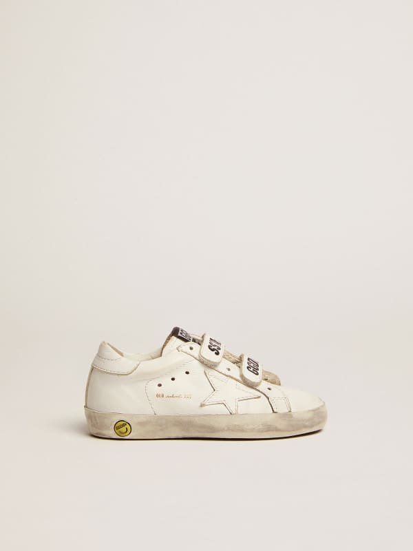 velcro golden goose sneakers