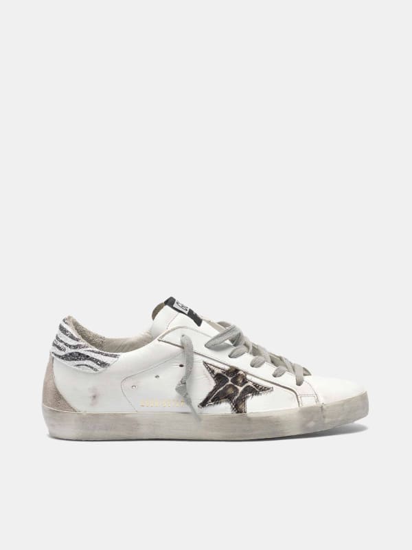golden goose mid star zebra