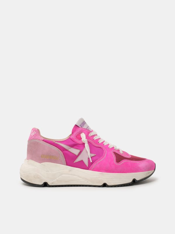 Fuchsia and pink Running Sole sneakers | Golden Goose