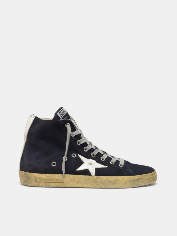 Francy sneakers in suede with leather star Golden Goose