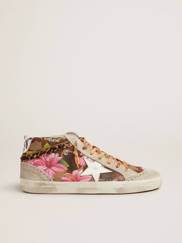 Fuzzy golden goose online sneakers