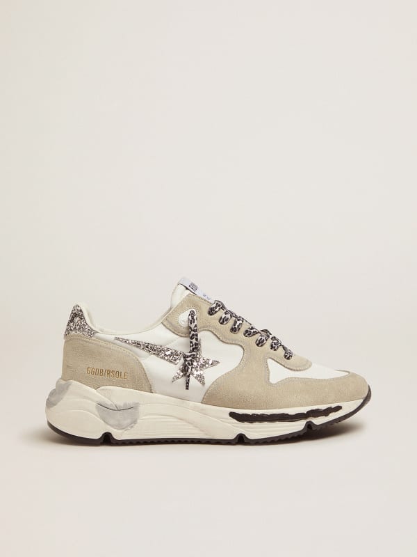 Women's Running Sole in nylon and suede | Golden Goose