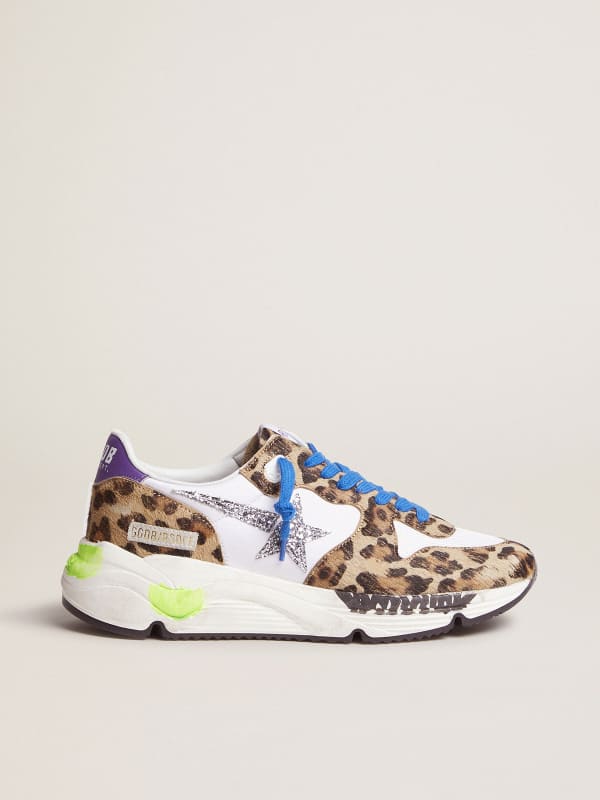 Golden goose leopard sales running