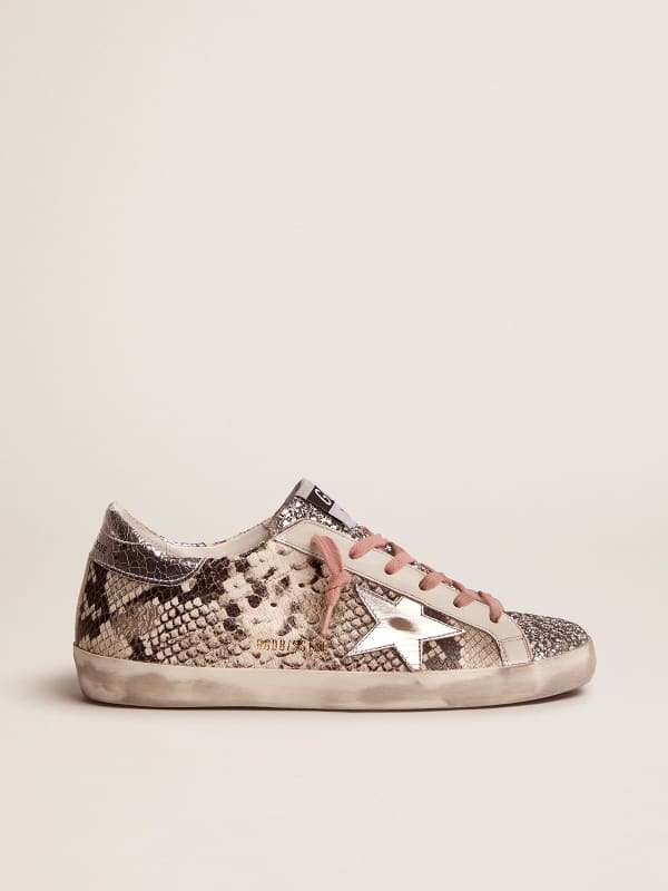 Golden goose hot sale python print