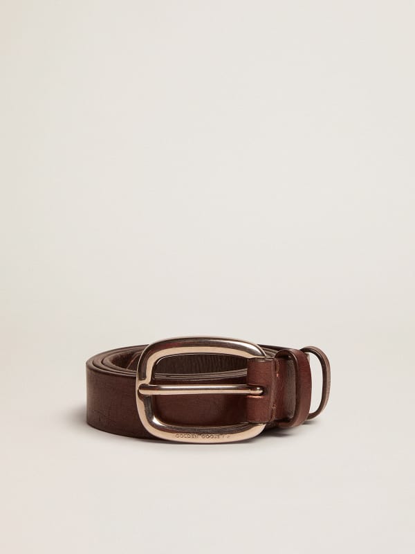 WOMEN FASHION Accessories Belt Brown Massimo Dutti Brown leather belt buckle Brown S discount 72% 