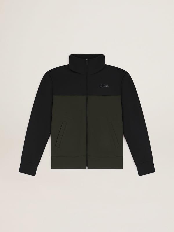 Game EDT Capsule Collection jacket in black and military-green