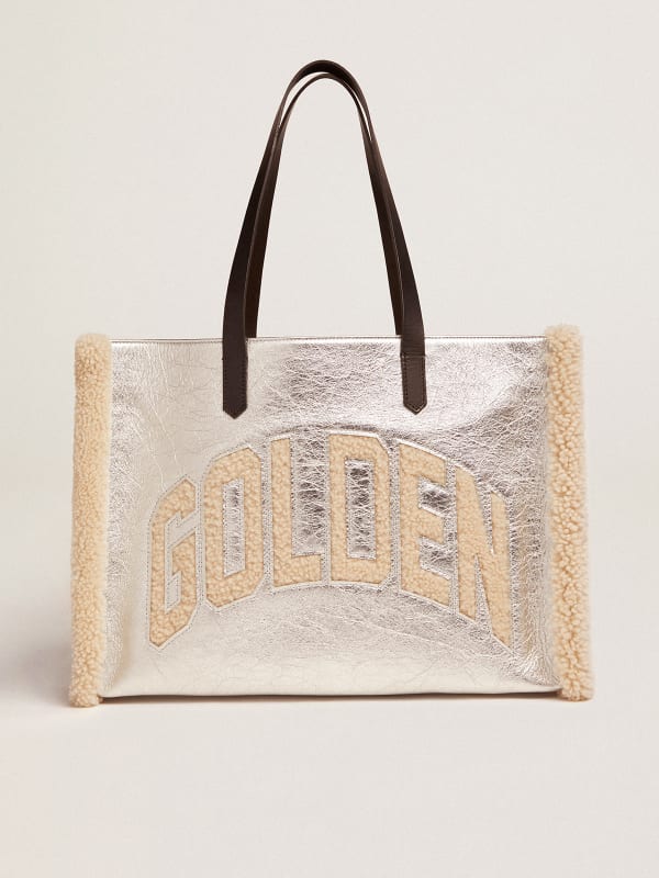 East-West California Bag with Golden star print