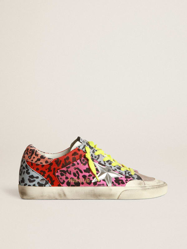 Golden goose superstar animal hot sale print