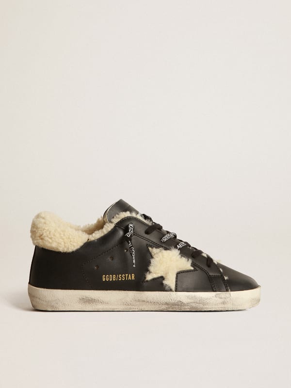 Shearling golden 2025 goose sneakers