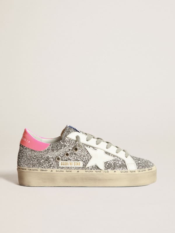 Golden goose sale fuchsia star