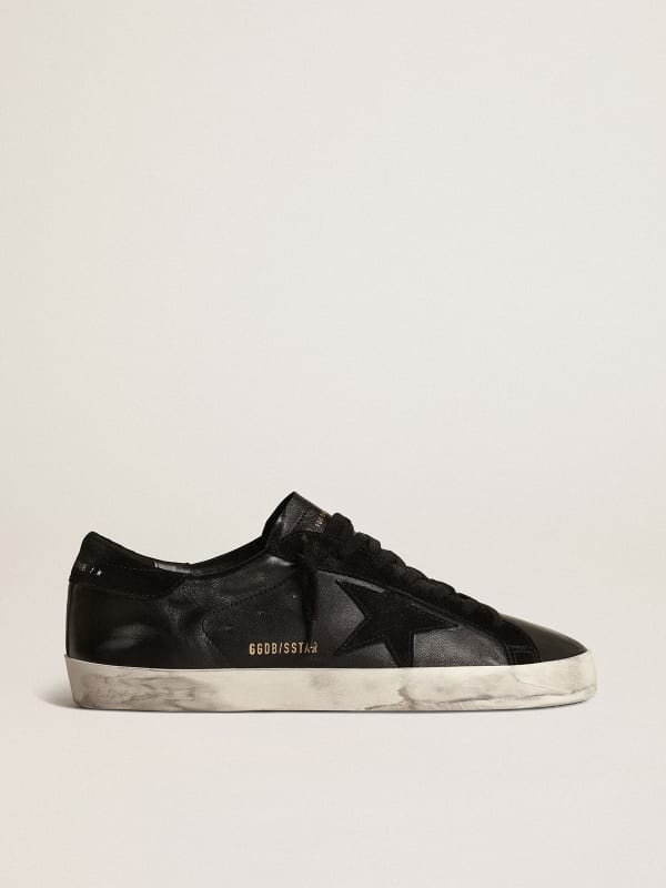 Mens black sales golden goose