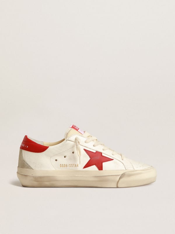 Golden goose sneakers store with red star