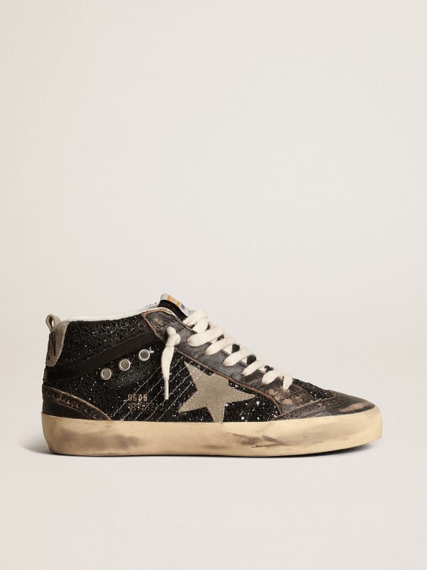 Mid star store golden goose black