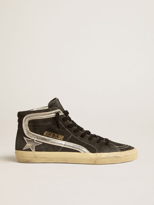 Golden goose clearance slide high tops