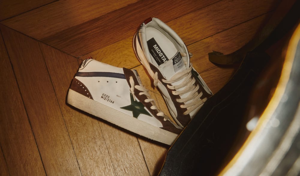 Zapatillas media caña de hombre Mid Star | Golden Goose