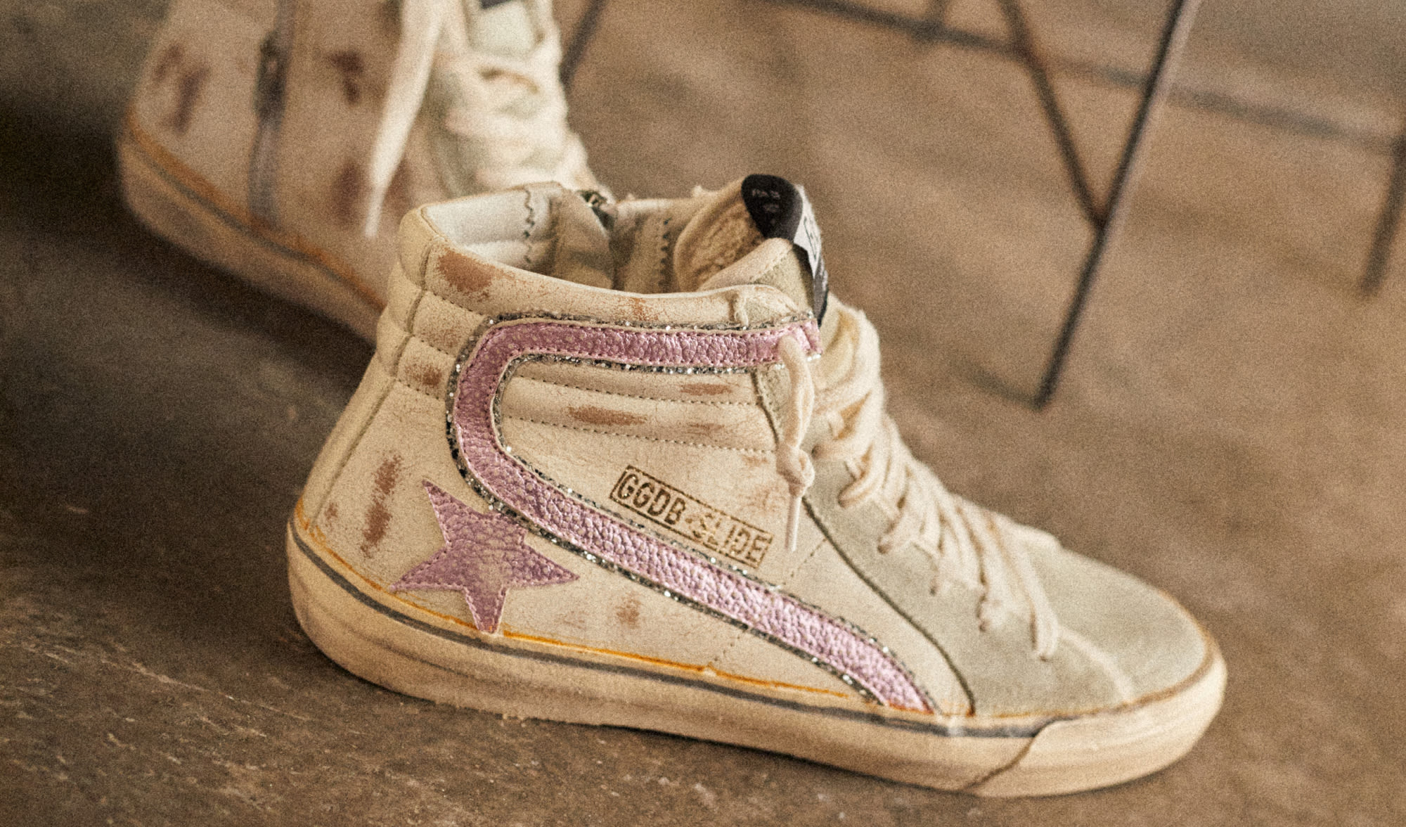 Slide high tops womens sneakers | Golden Goose