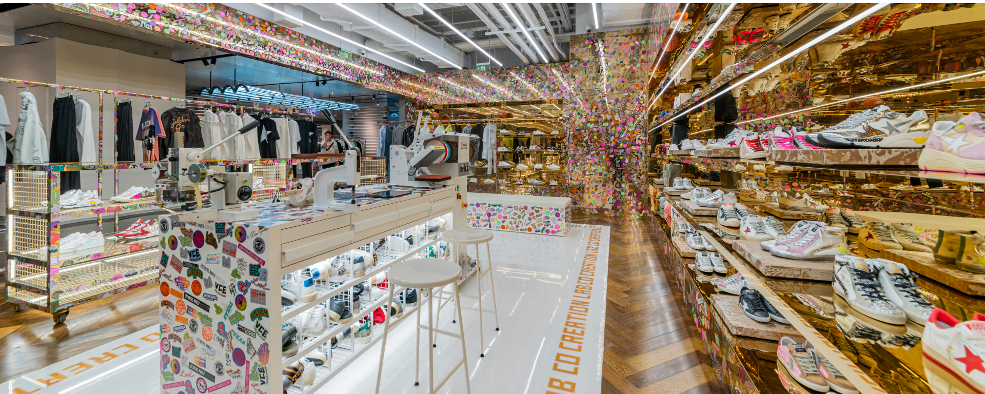 Golden goose warehouse shop