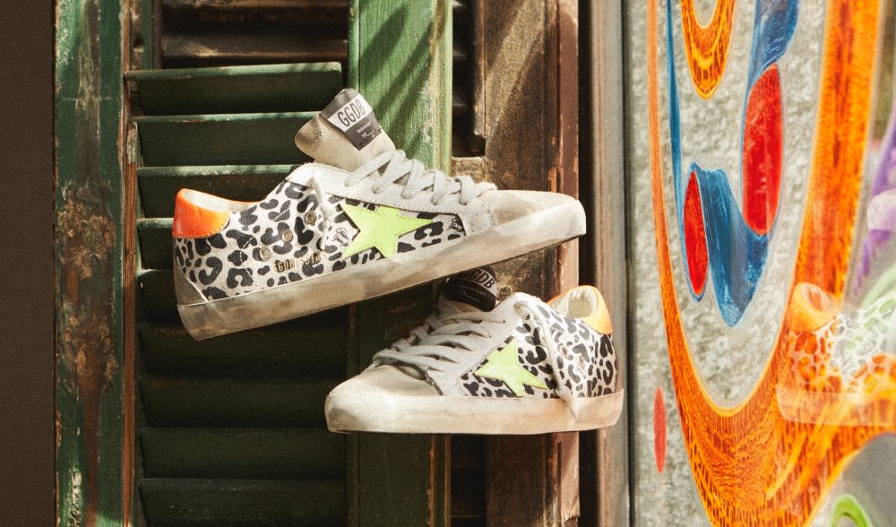 golden goose rhinestone sneakers