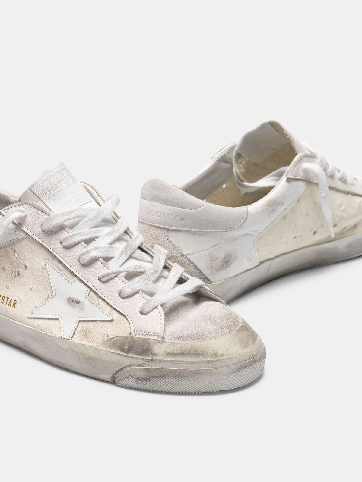 golden goose patchwork superstar