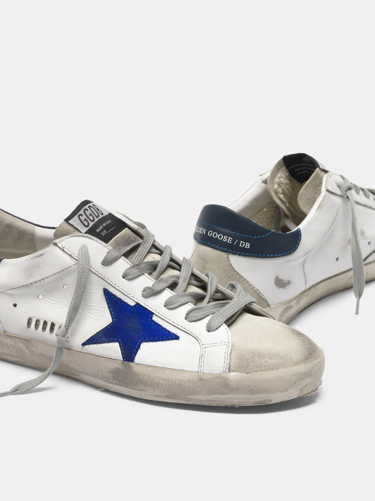 superstar bleu gris
