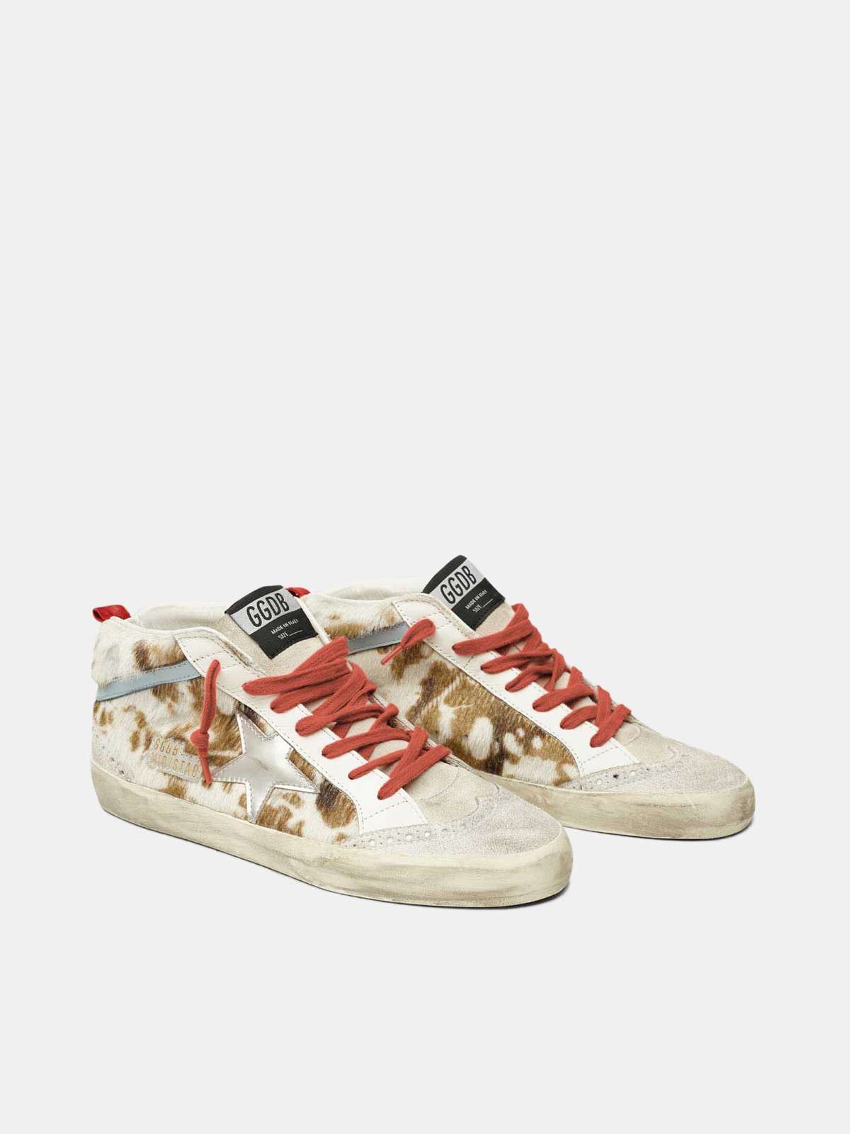 golden goose cowhide sneakers