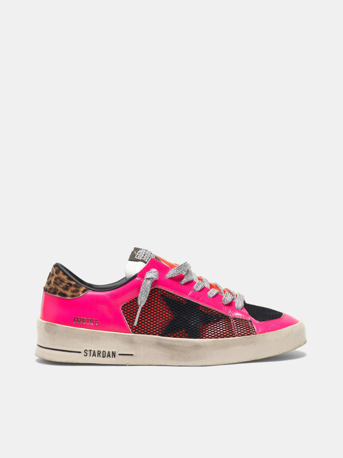 Golden goose white fluo leopard online