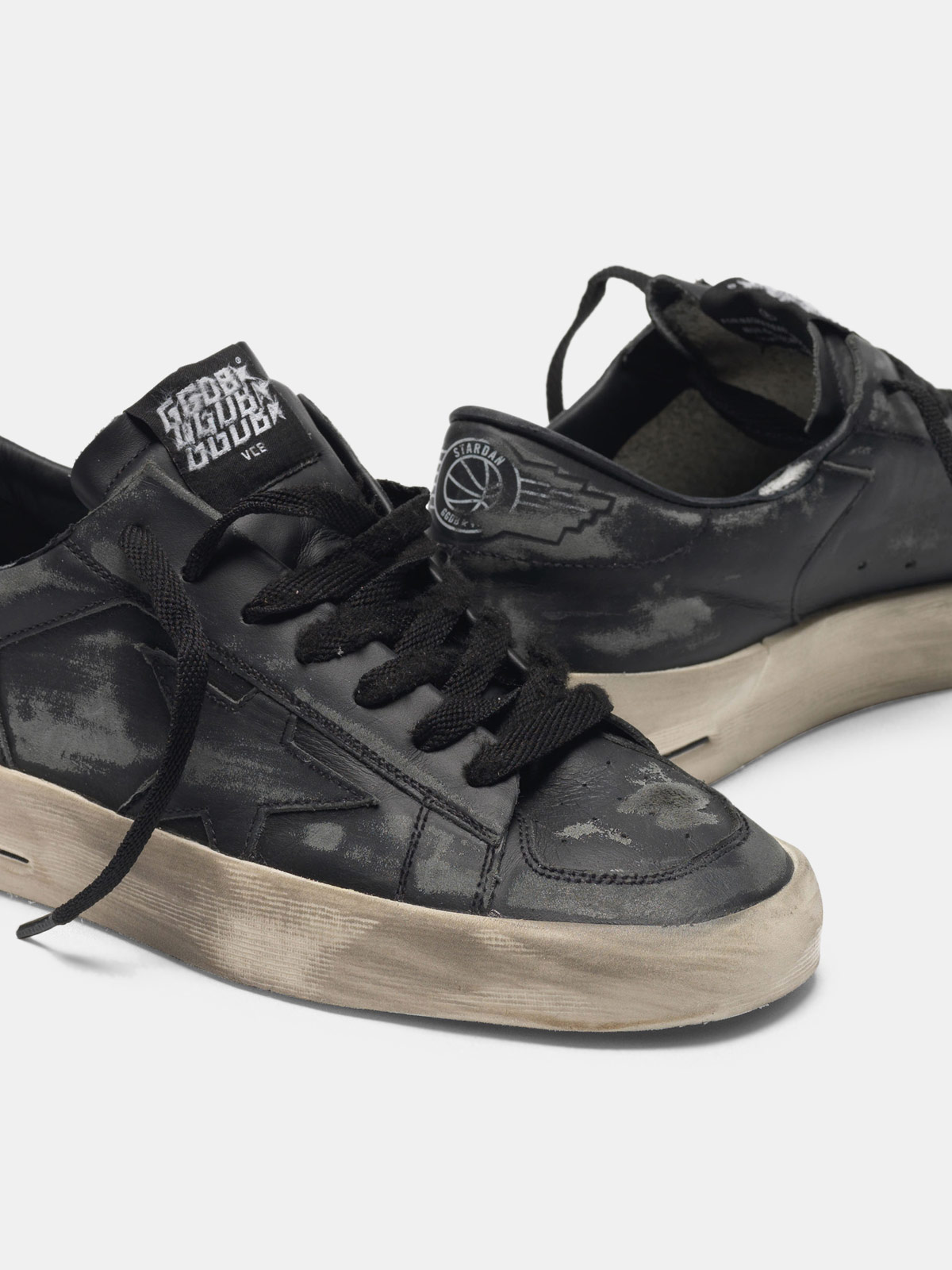 golden goose stardan black