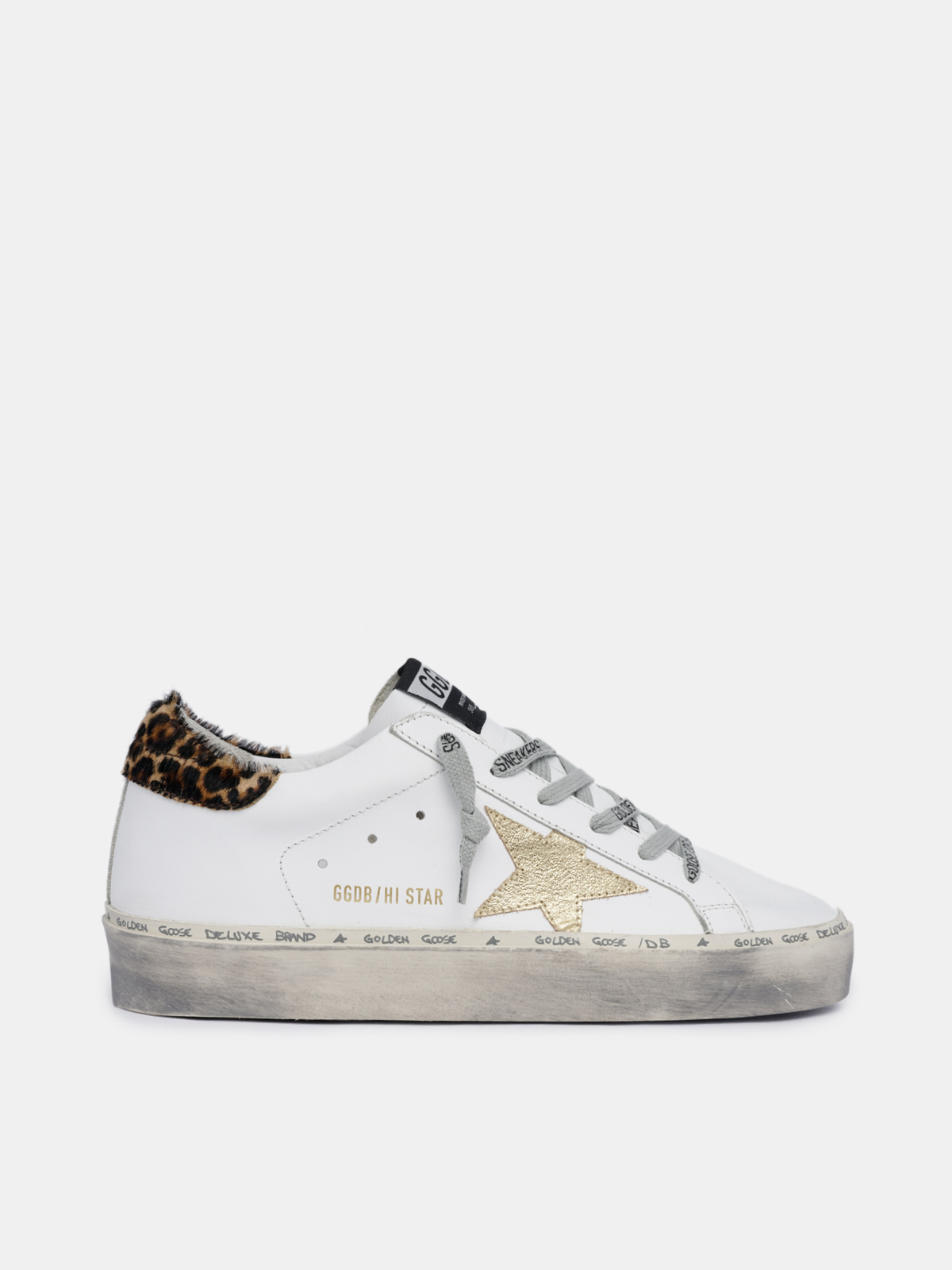 Golden goose high sales top leopard