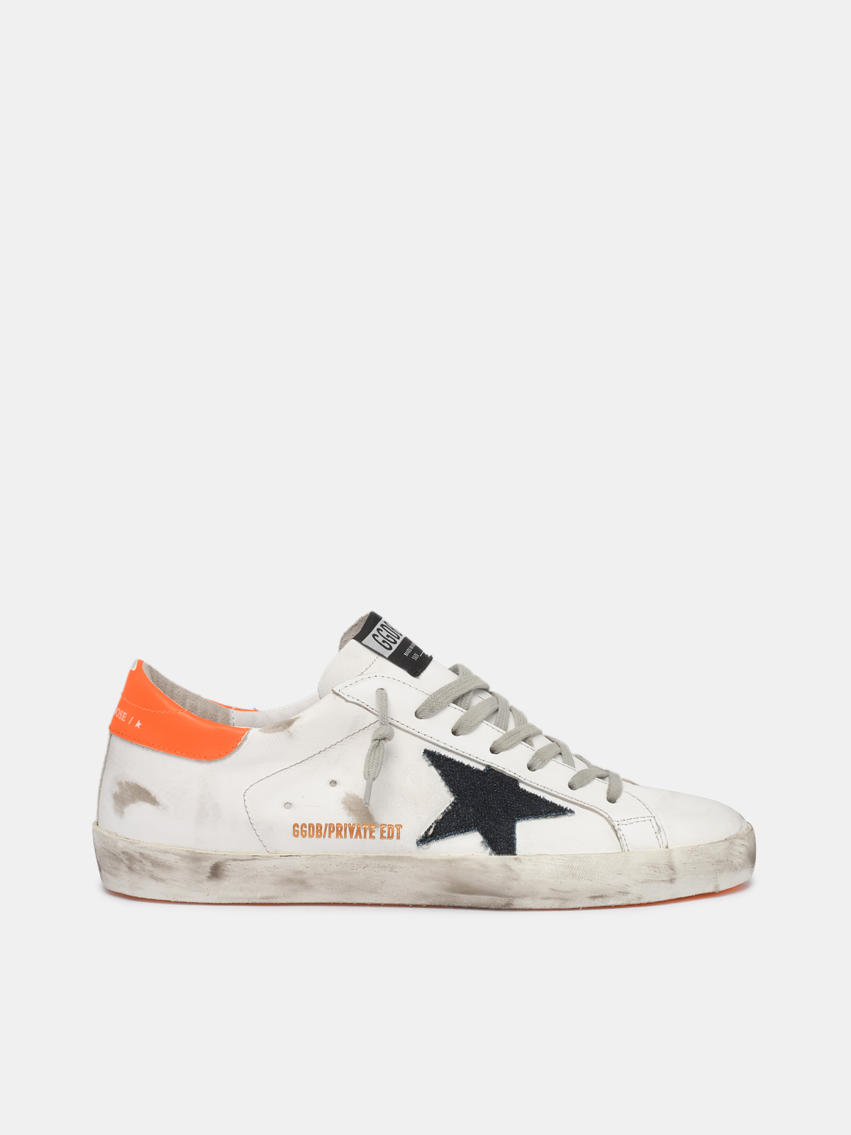 Superstar homme best sale orange