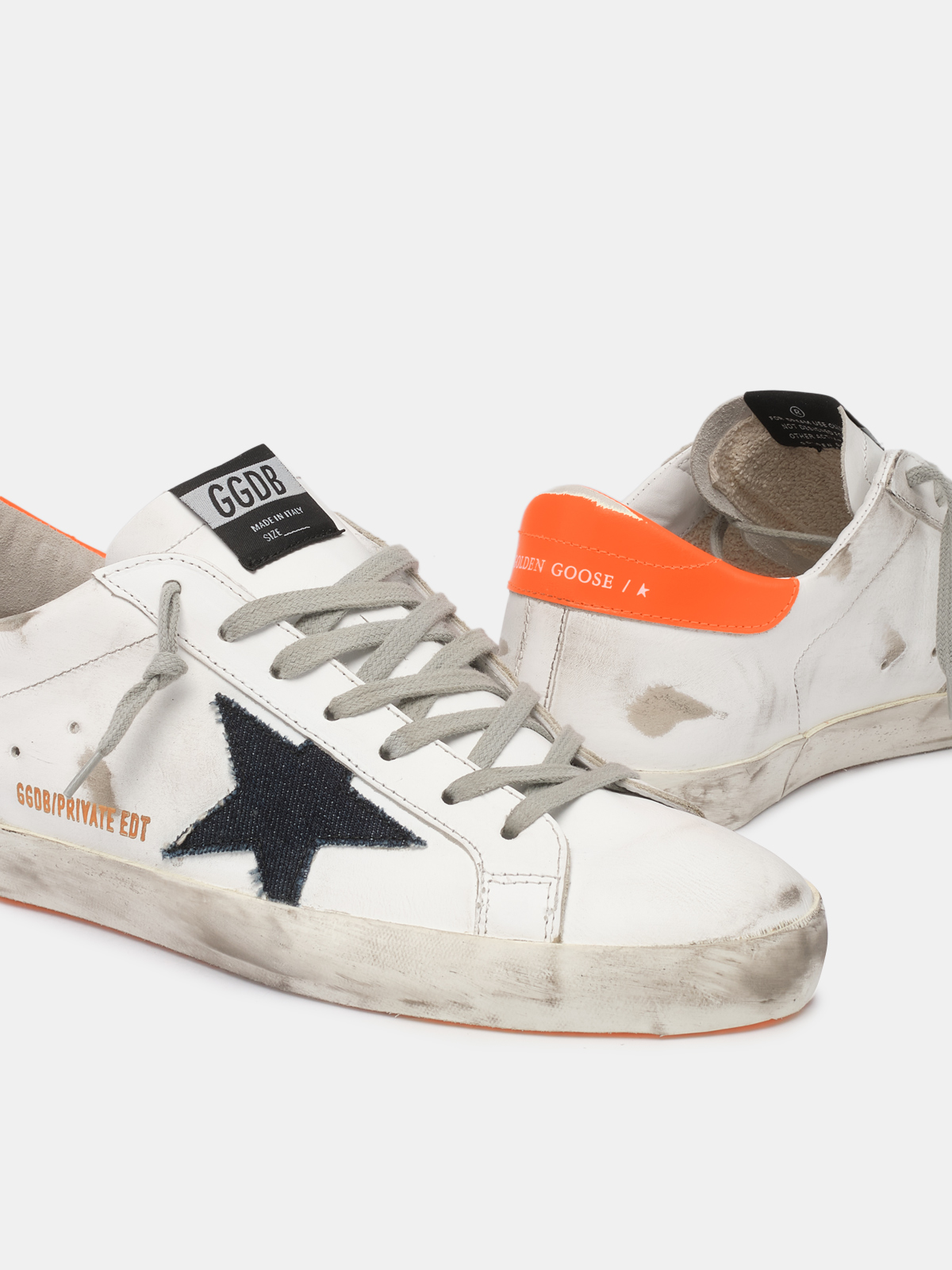 Scarpe golden goose store uomo arancione