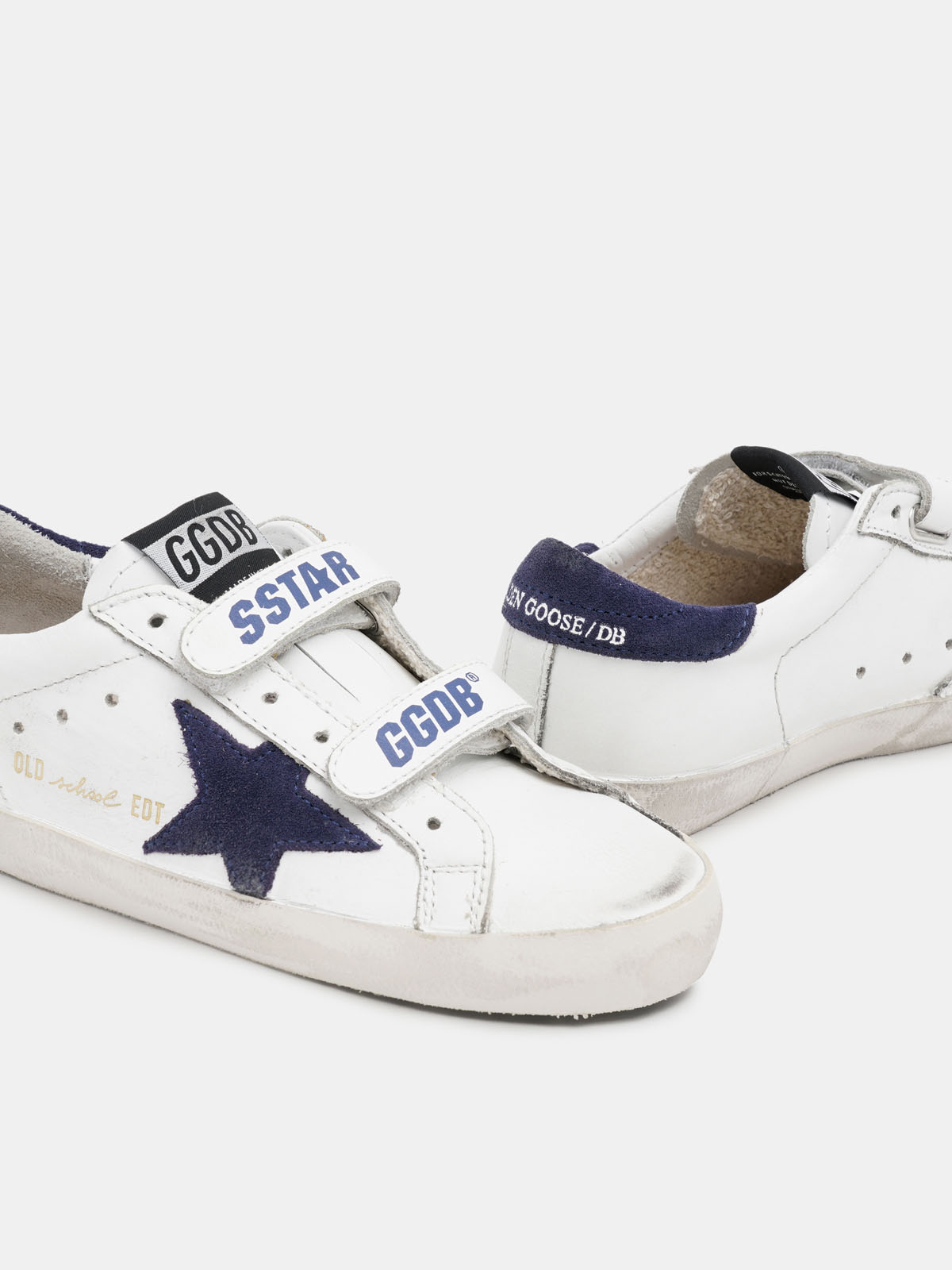 golden goose sneakers velcro