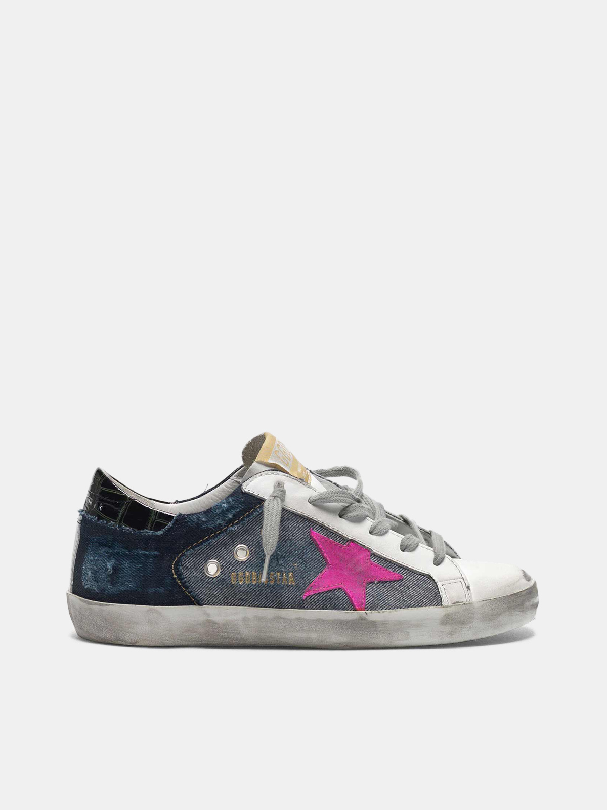 golden goose denim superstar