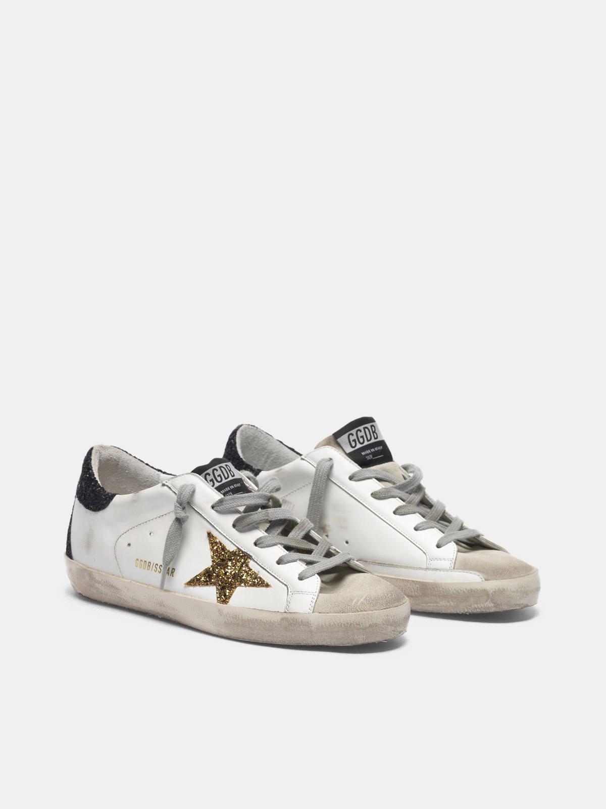 gold star sneaker shoes