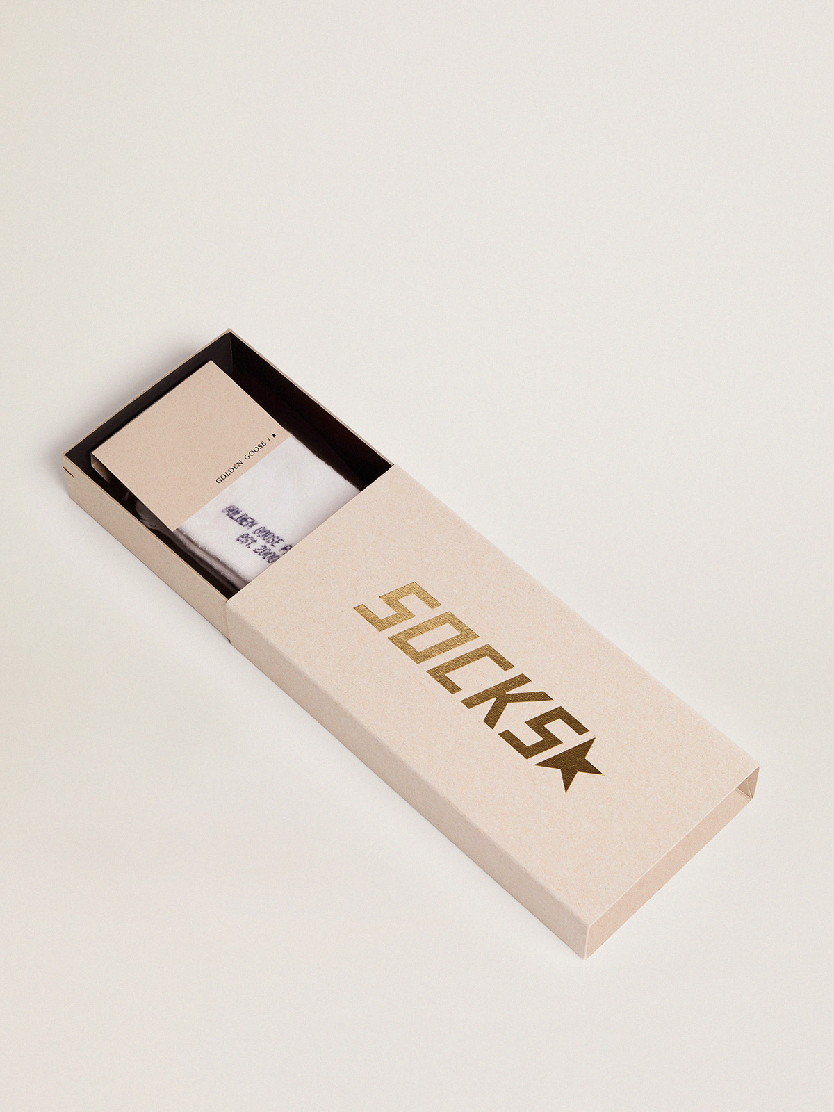 golden goose with socks