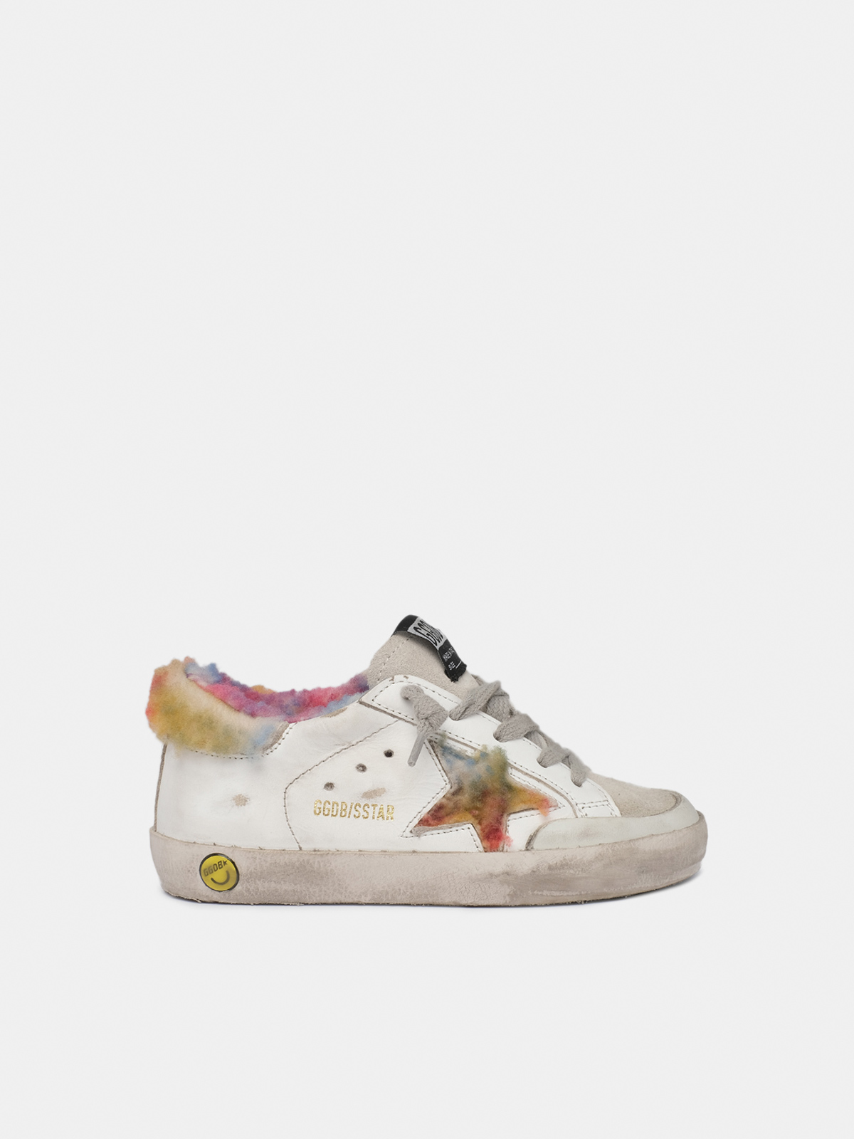 Golden goose sale shearling sneakers