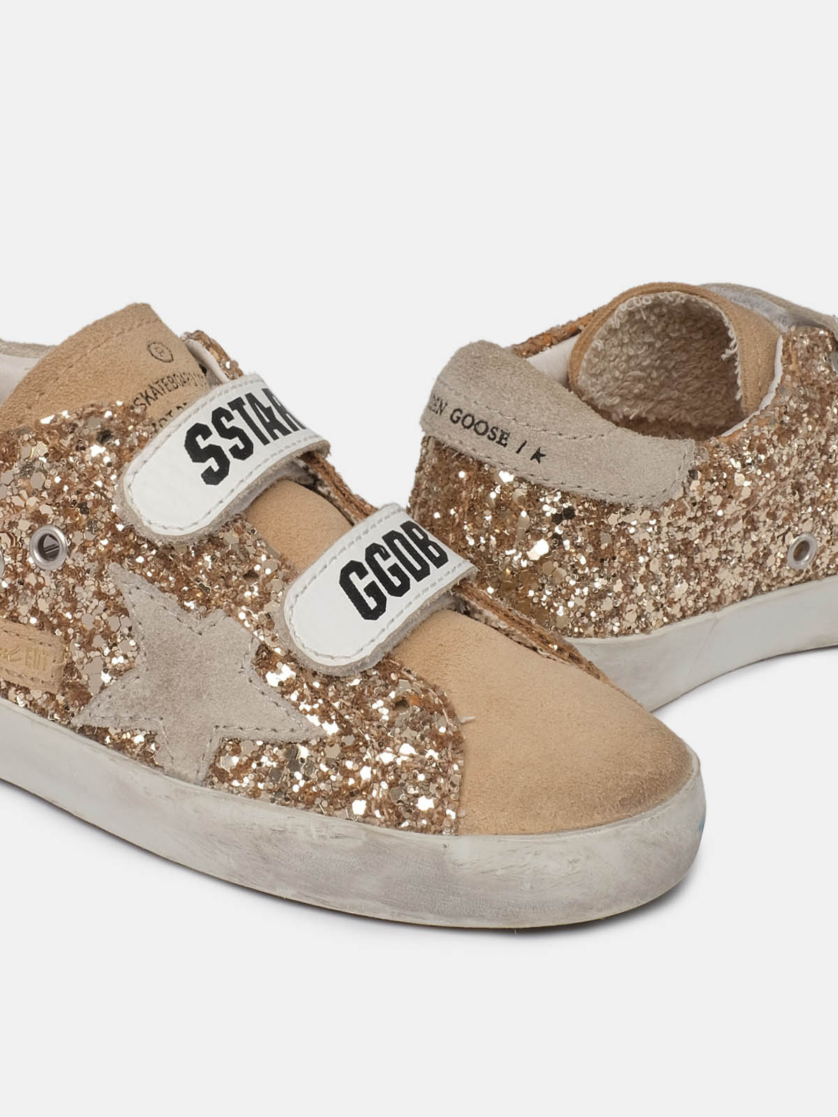 Golden goose cheap old school glitter