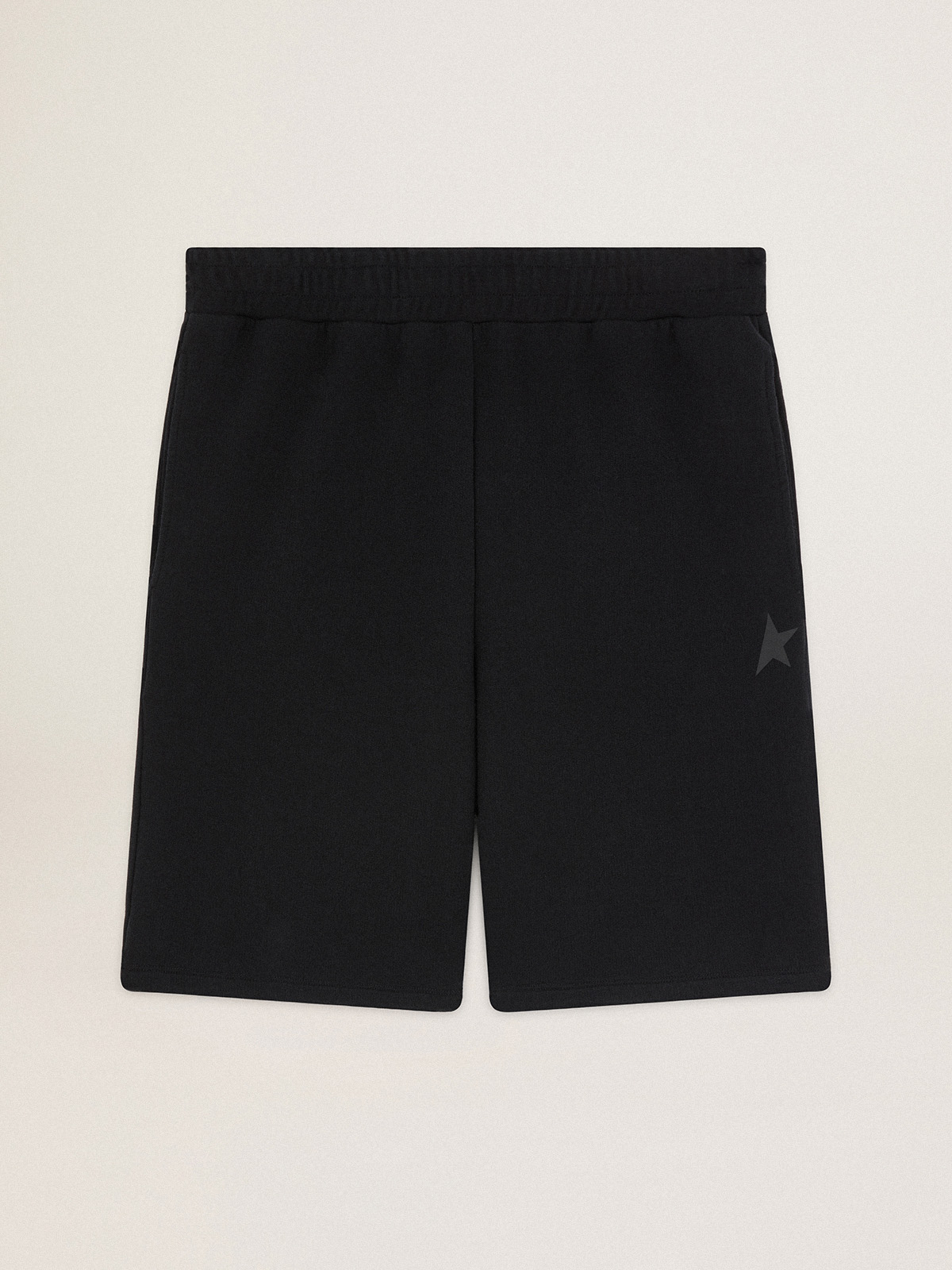 Bermudas negras outlet hombre