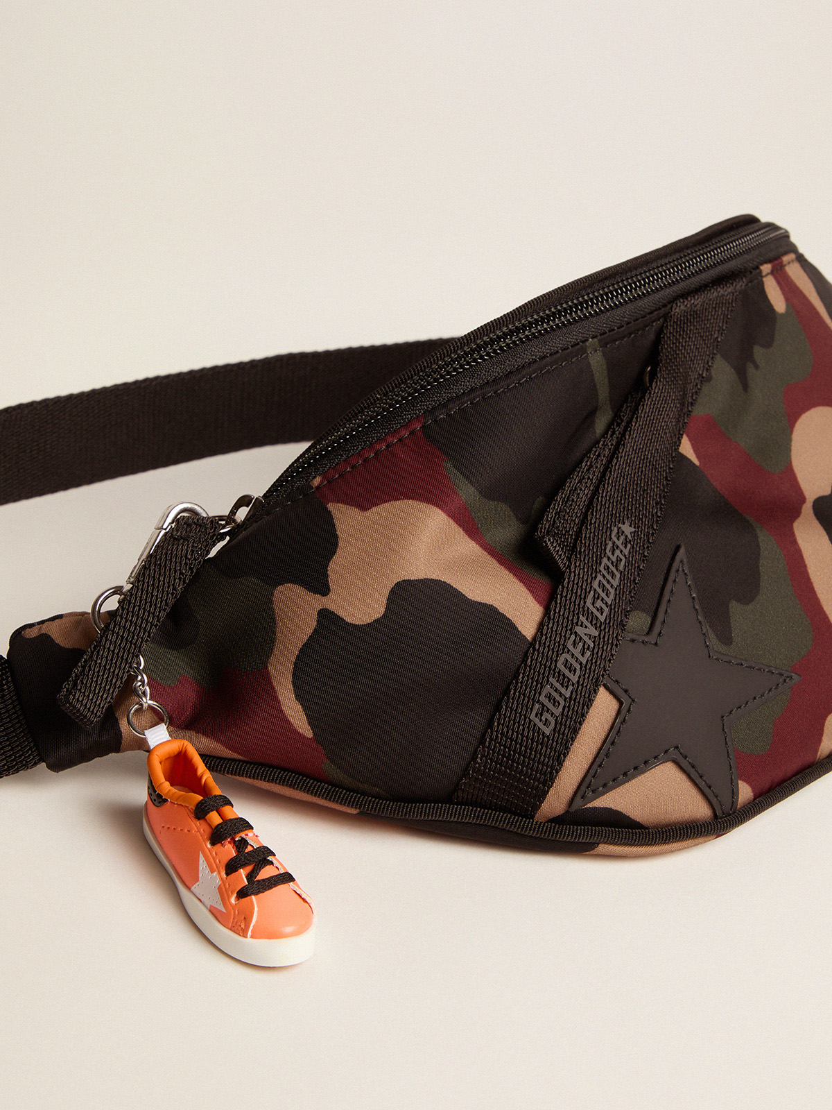 Camouflage nylon Journey belt bag