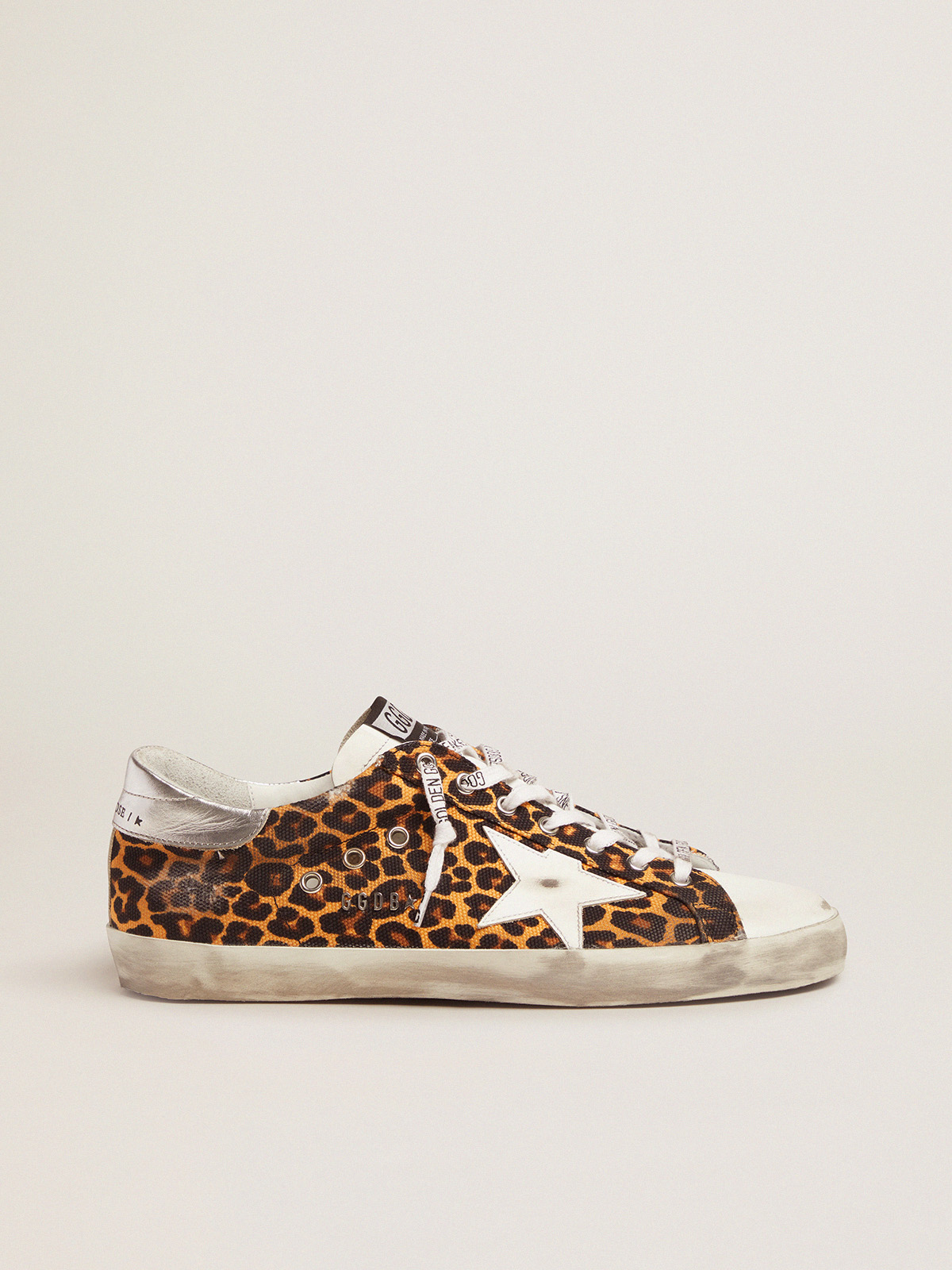 Golden goose leopard store calf hair sneakers