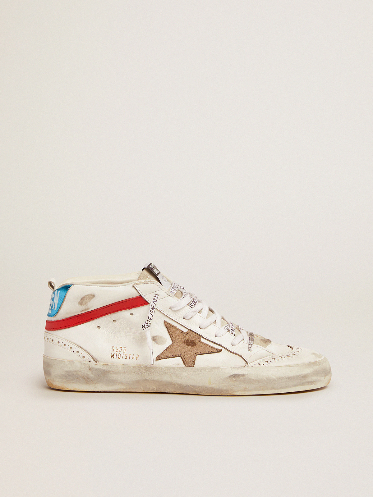 Golden goose best sale mid star blue