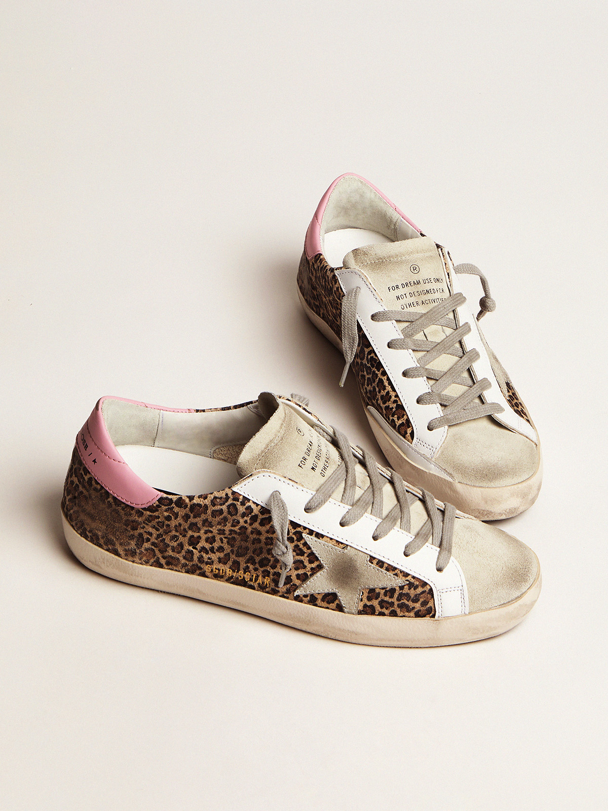 Golden goose leopard store ice