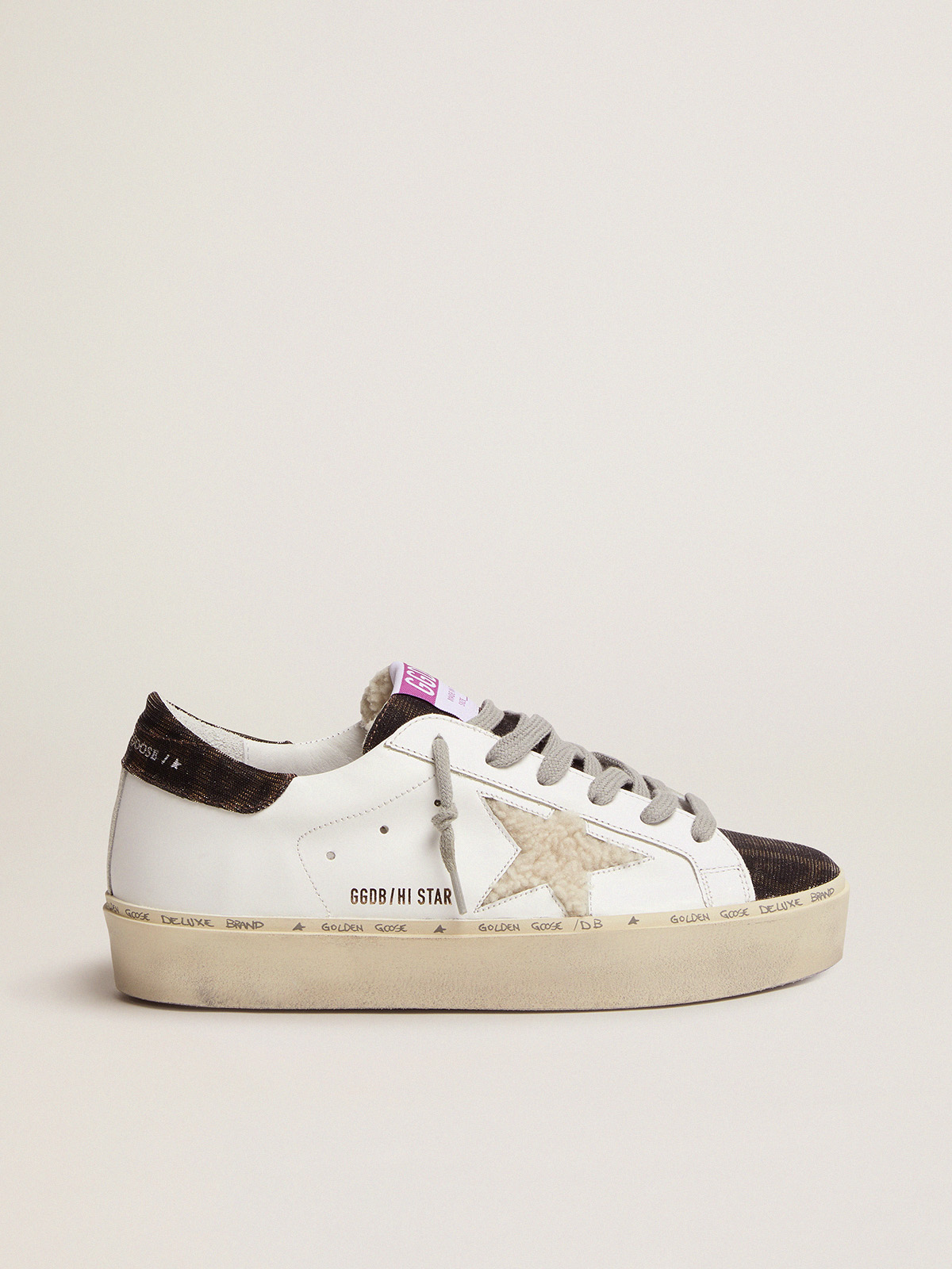 【GOLDEN GOOSE】HISTAR LEOPARD SNEAKERS