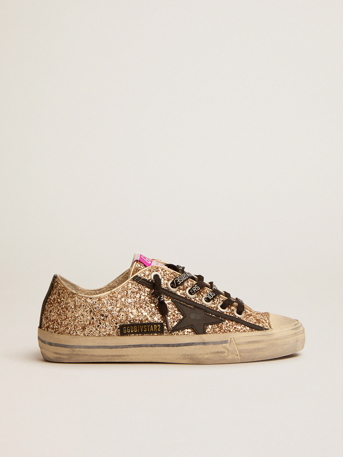 Golden goose gold glitter sale