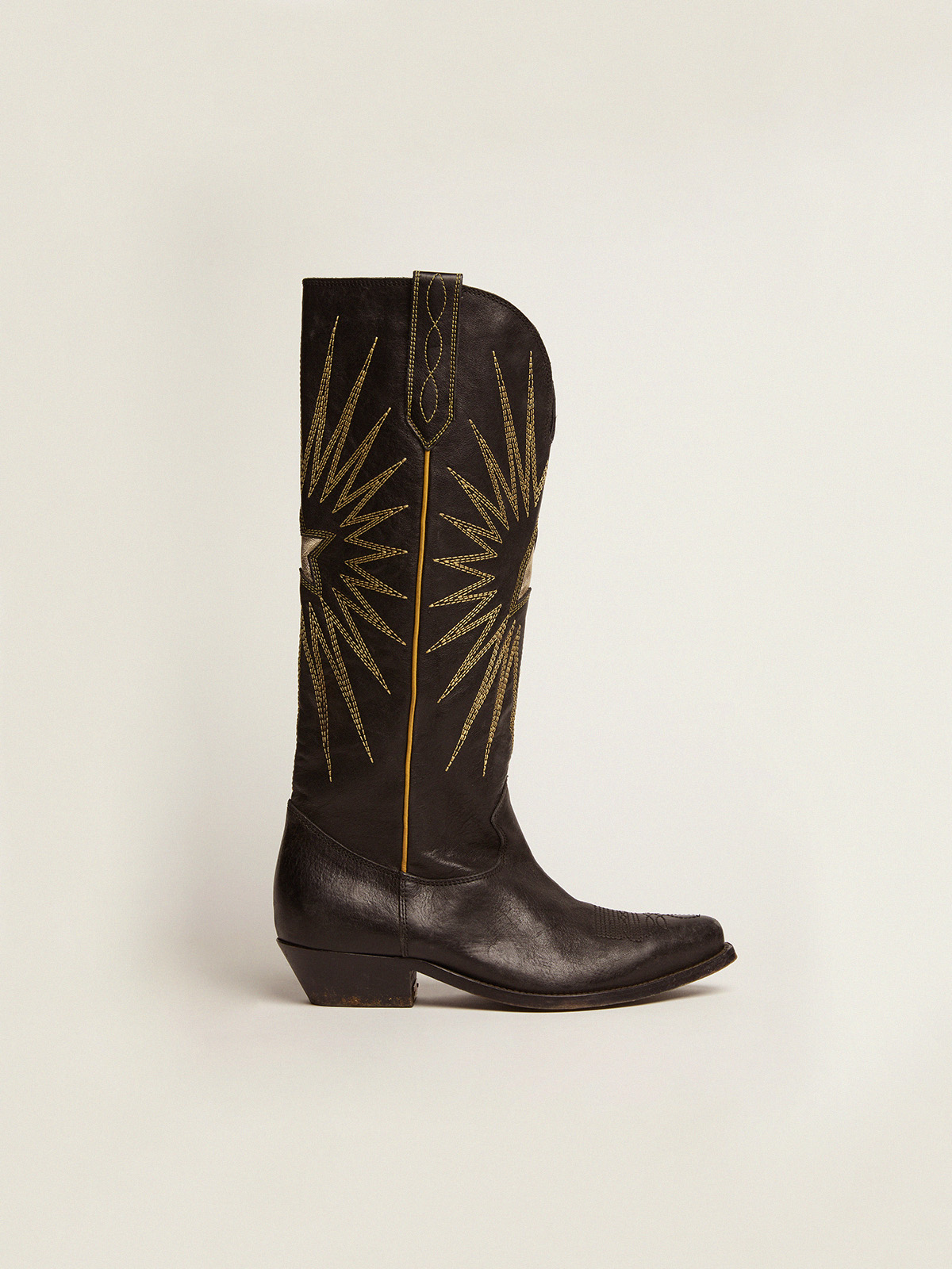 Boots golden store goose femme