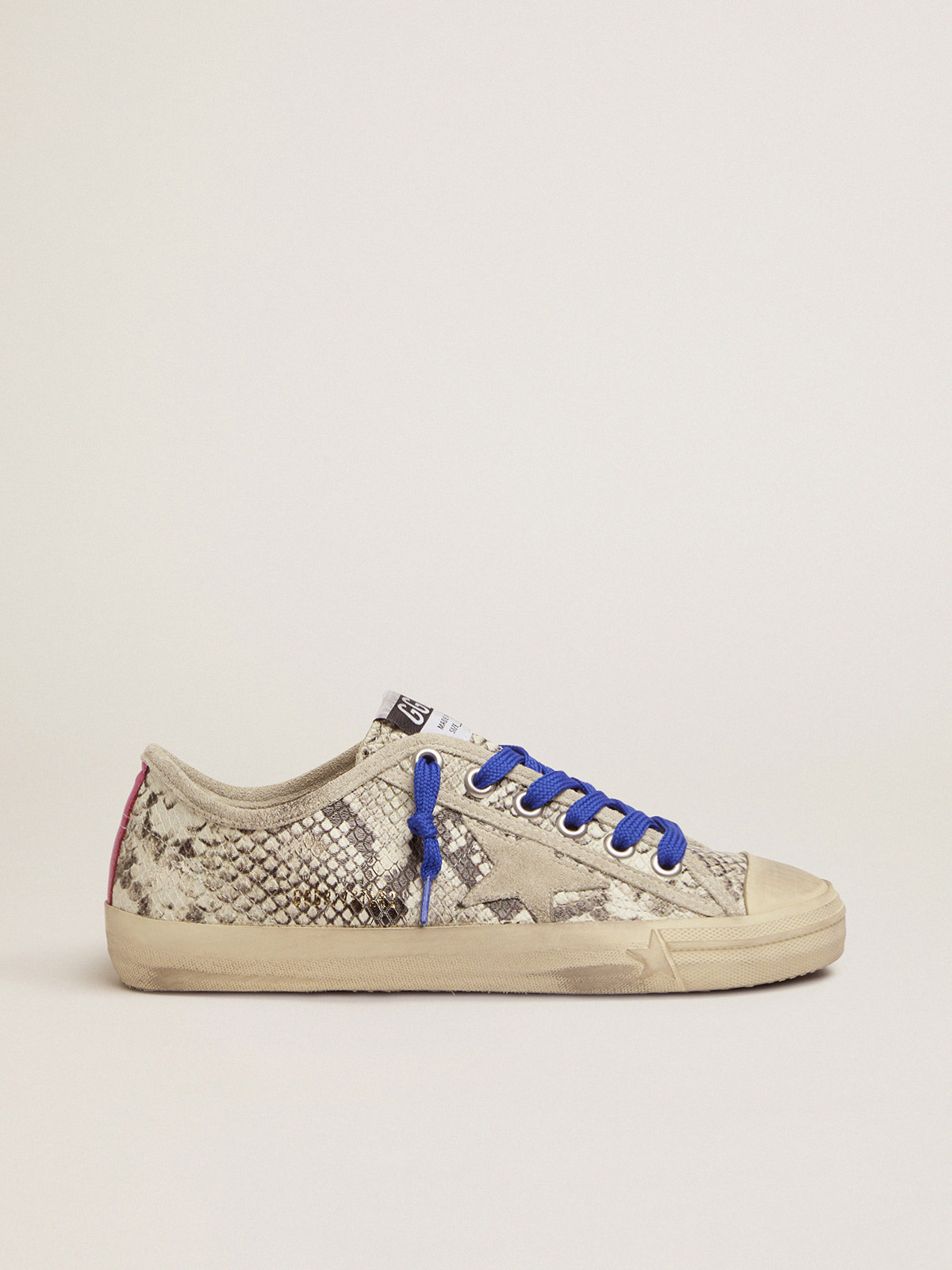 Golden goose rock snake best sale black star