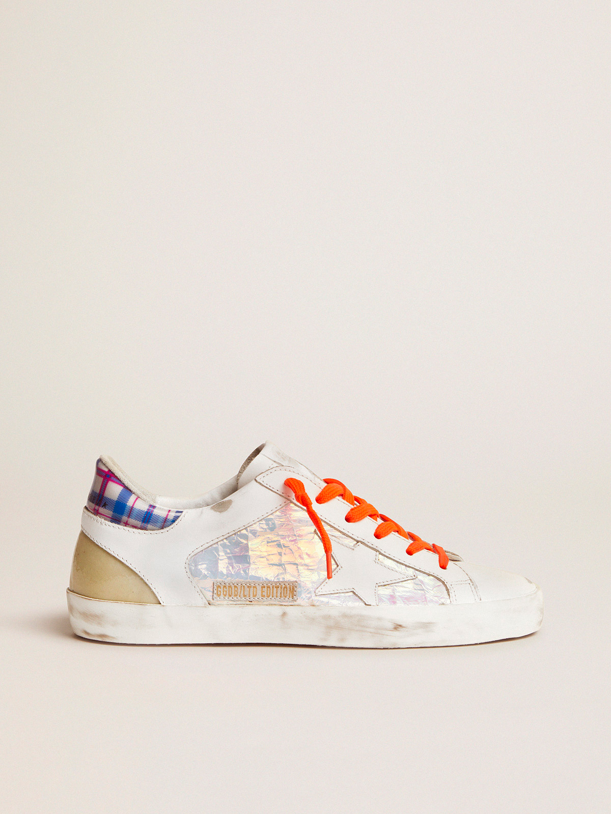 Golden goose clearance holographic sneakers