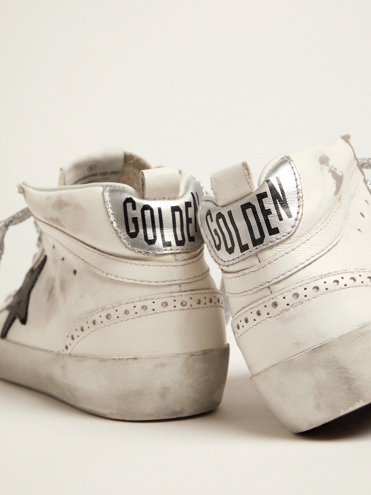 新品 Golden Goose Mid-Star レザースニーカー smcint.com