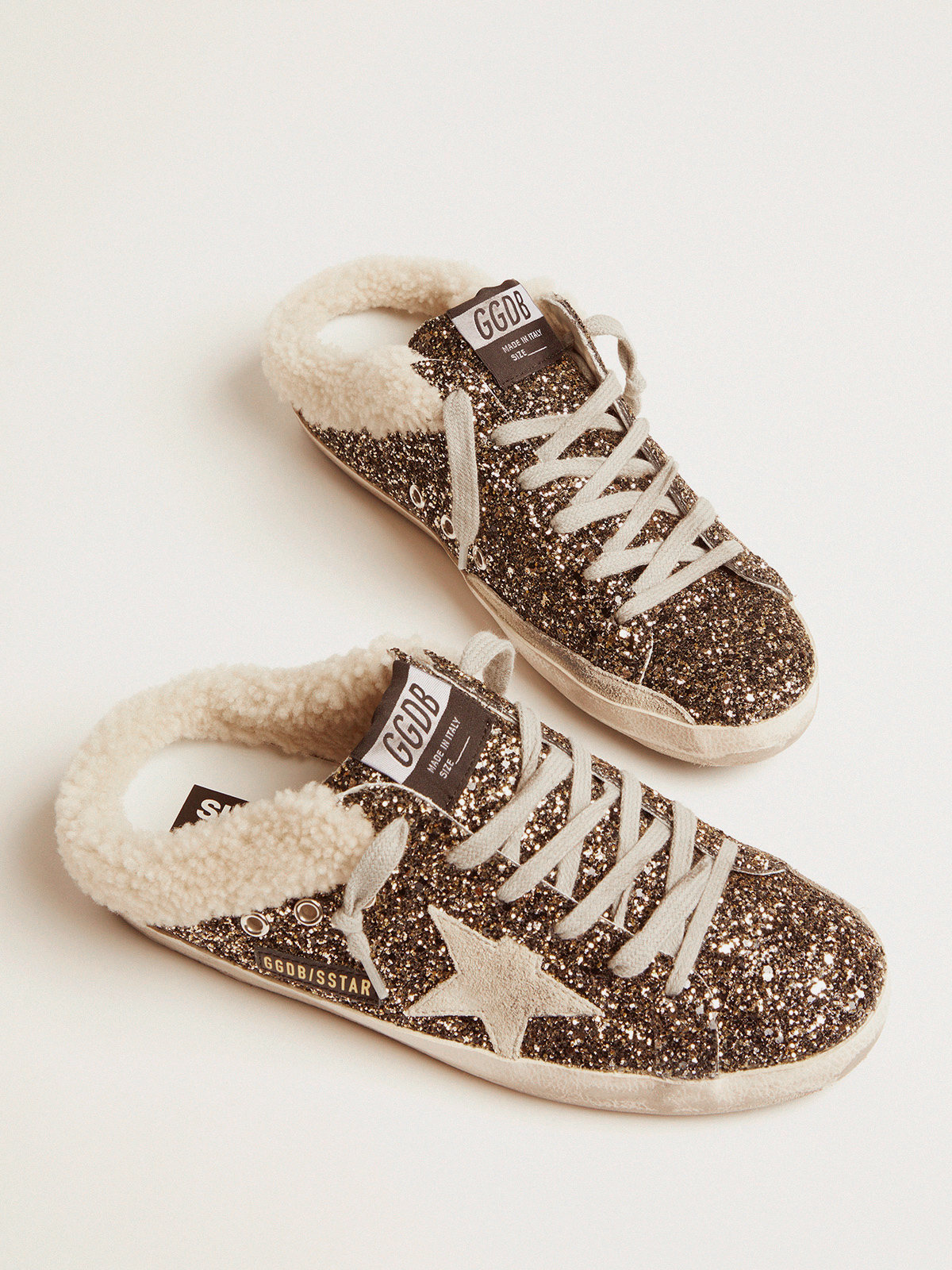 Golden goose shearling store lined