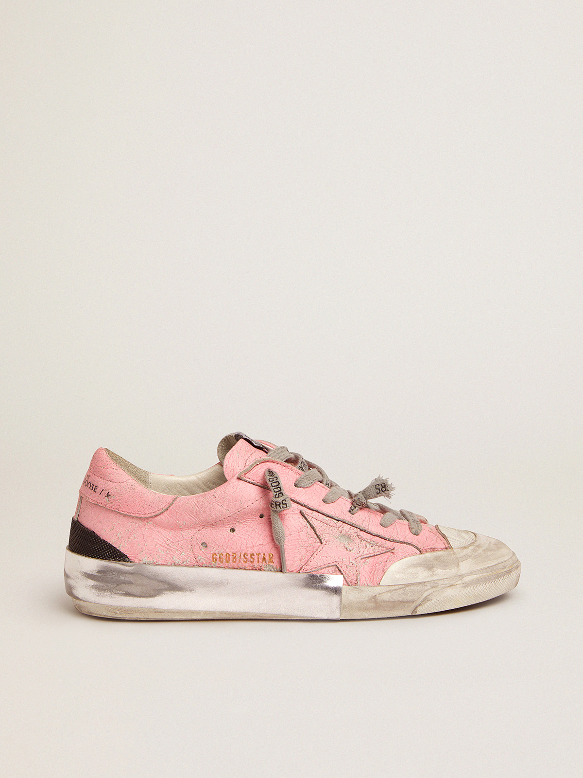 Golden goose white leather superstar duct tape clearance sneakers